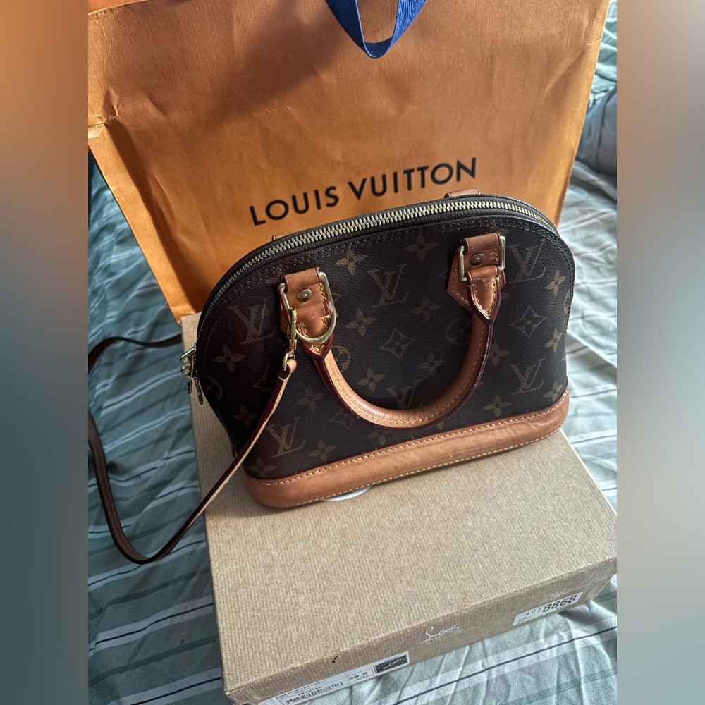 Louis Vuitton Mini Bag in Dark Brown Monogram